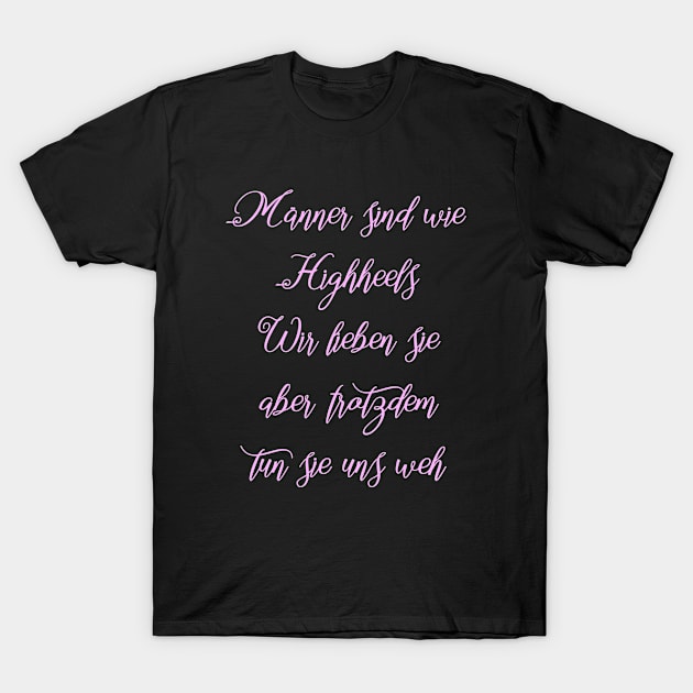 Frauen Spruch T-Shirt by FromBerlinGift